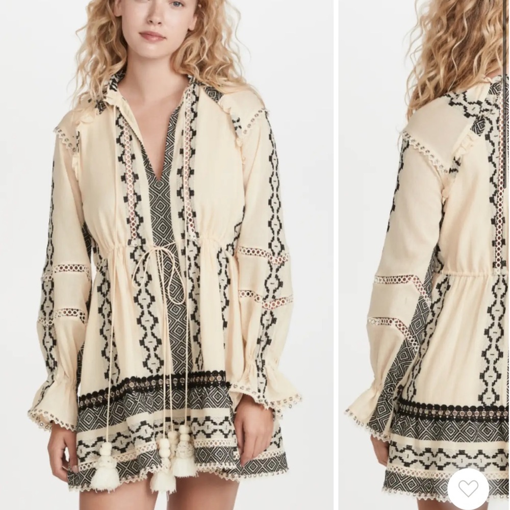 HEMANT AND NANDITA Boho Short Dress